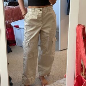 Old Navy Tan Cargo Pants